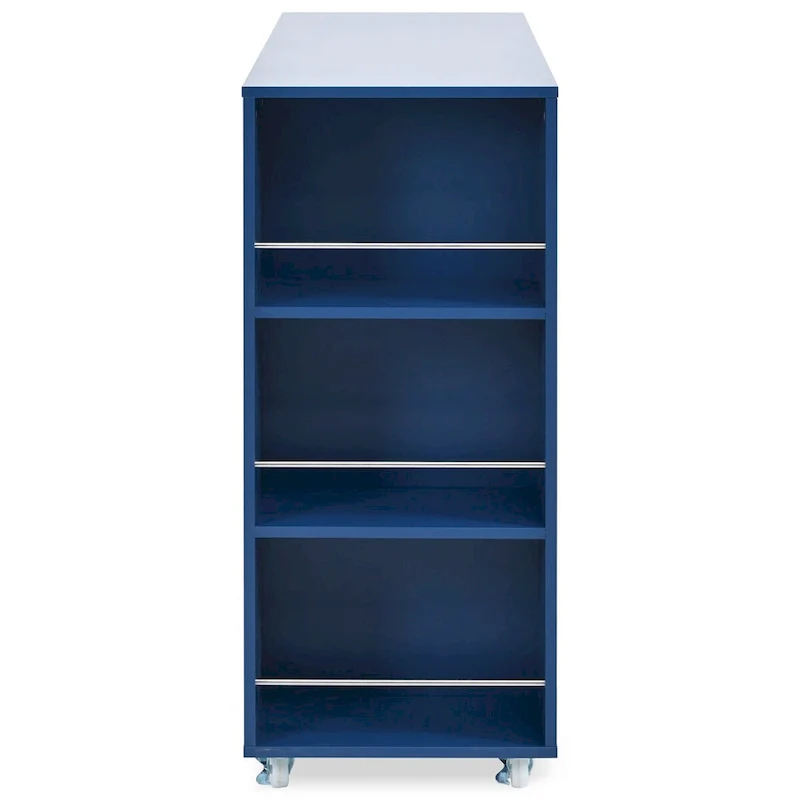 Rolling Kitchen Island With Extended Table,Kitchen Island on Wheels