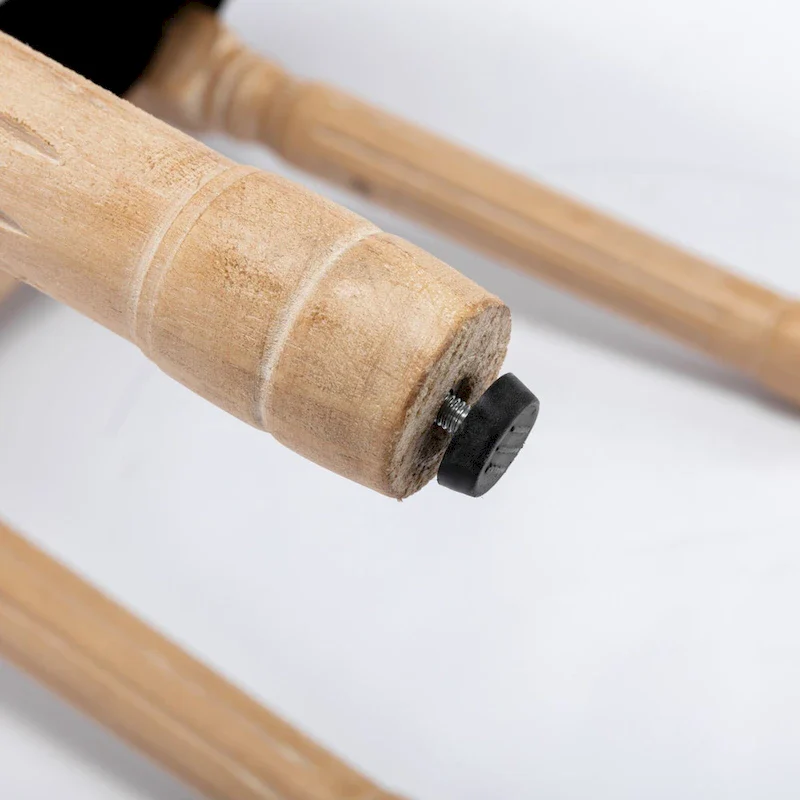 French Style Solid Wood Antique Dining Chair, Set of 2