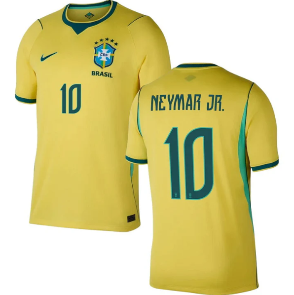 Brazil 10 Neymar 2026 World Cup Home Jersey