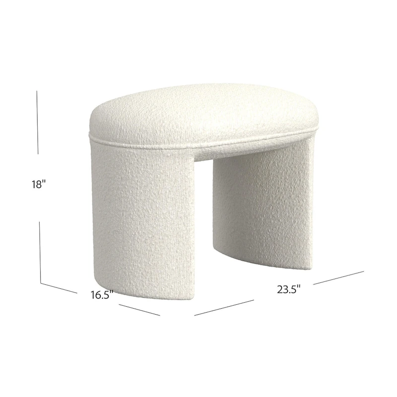 HomePop Quinn Ottoman