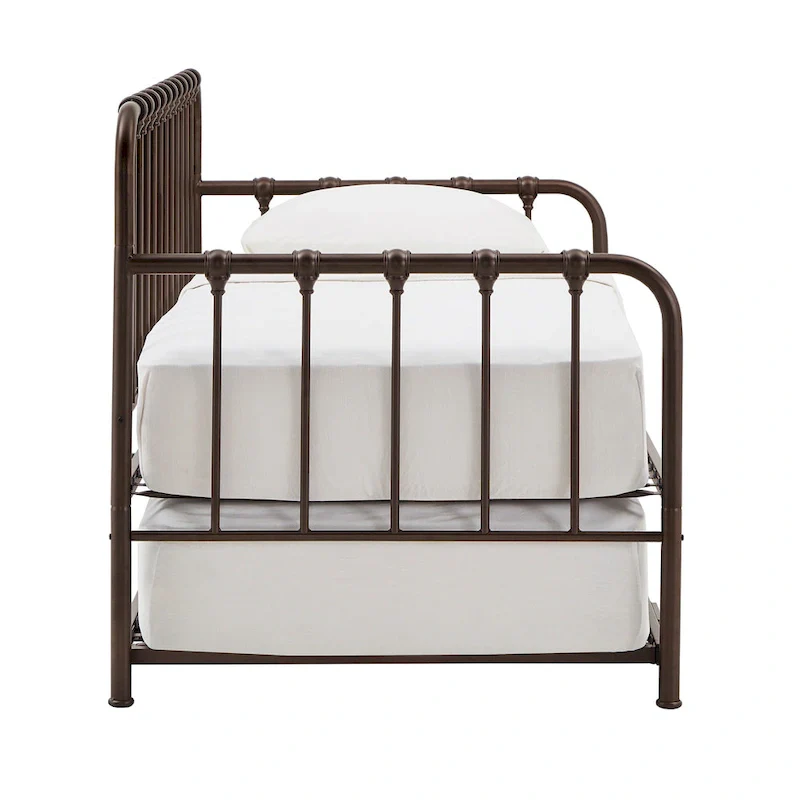 Constance Metal Daybed with Lift-up Trundle by