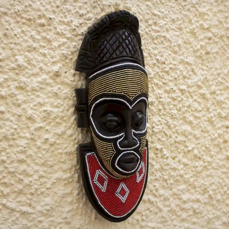 Novica Handmade Festac African Wood Mask