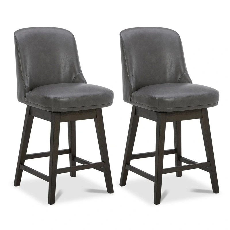 Phoebe Modern Counter Height Barstool Set of 2