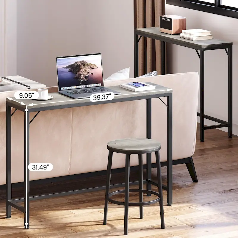 9.1 Narrow Console Table