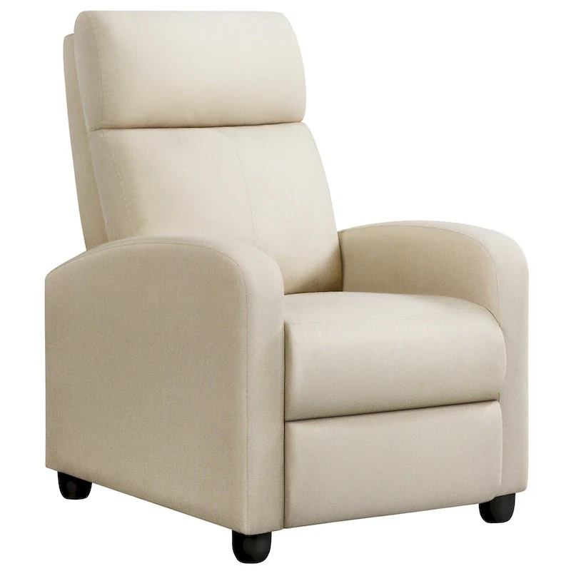 Yaheetech Modern Fabric Recliner Chair