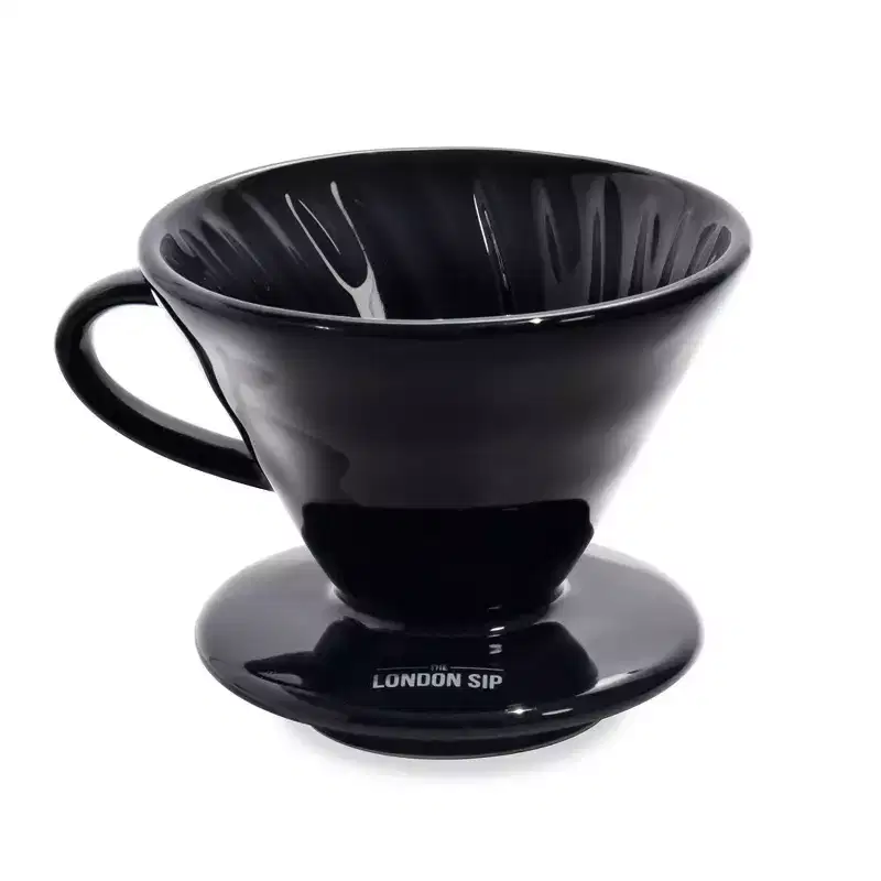 The London Sip Ceramic Coffee Dripper, Black