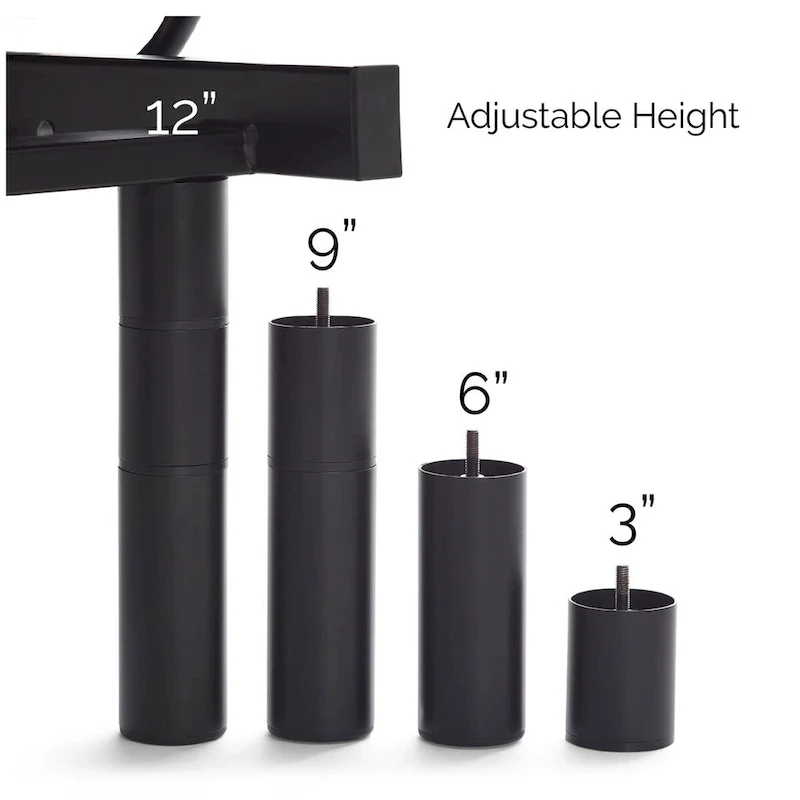 Nestl Premium Adjustable Massaging Bed Frame Base with Wireless Remote