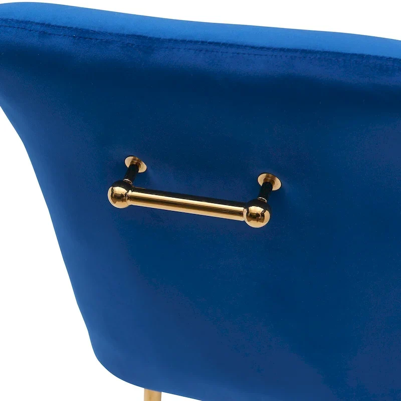 Tufted Velvet Upholstered Dining Chair Set of 2