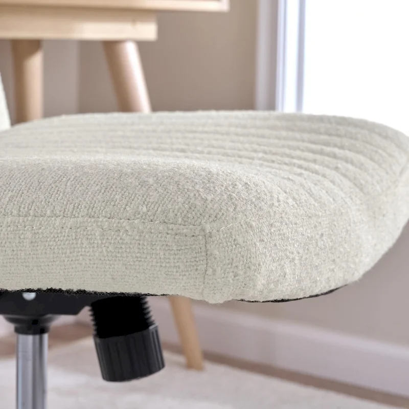 Bush Furniture Sutton Armless Computer Chair Without Wheels