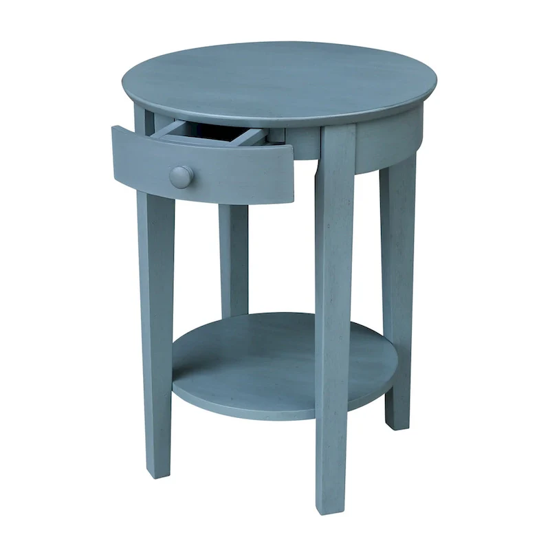 Solid Parawood Philips Accent Table