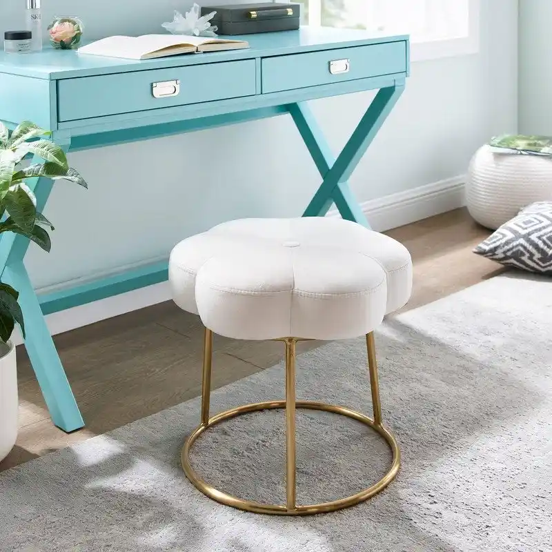 Bonnie Vanity Flower Stool