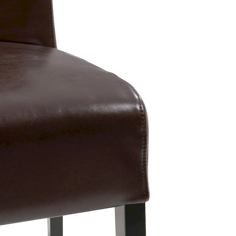 Valencia Leather Dining Side Chair, (Set of 2)