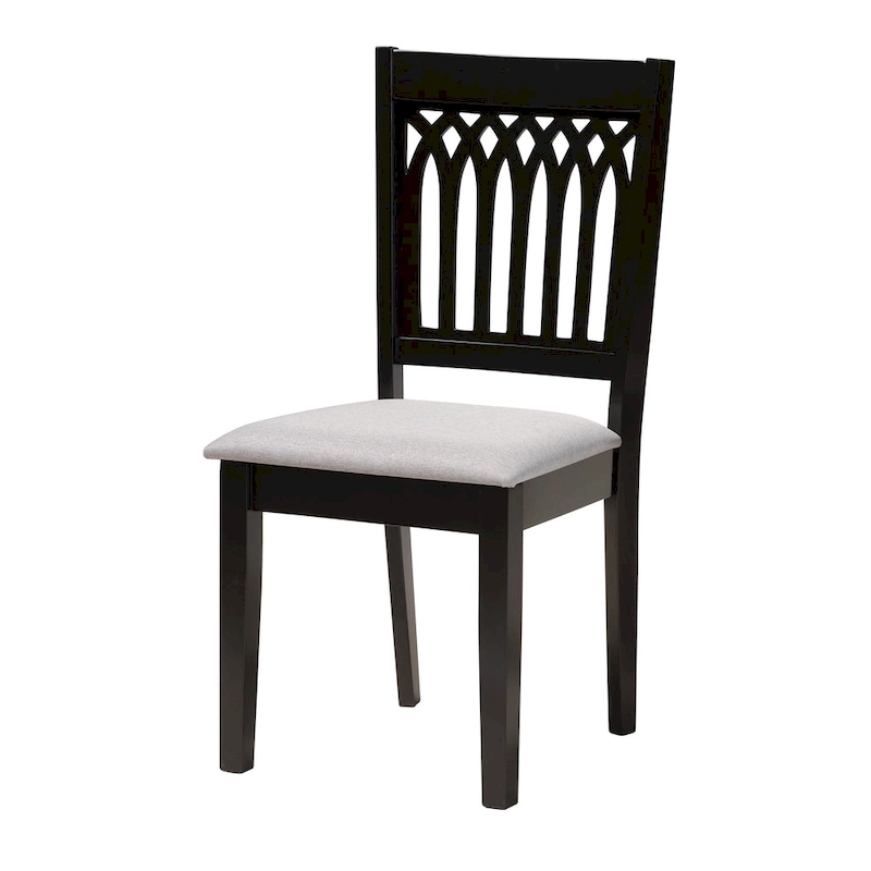 Genesis Modern styled Fabric and Wood Dining Set