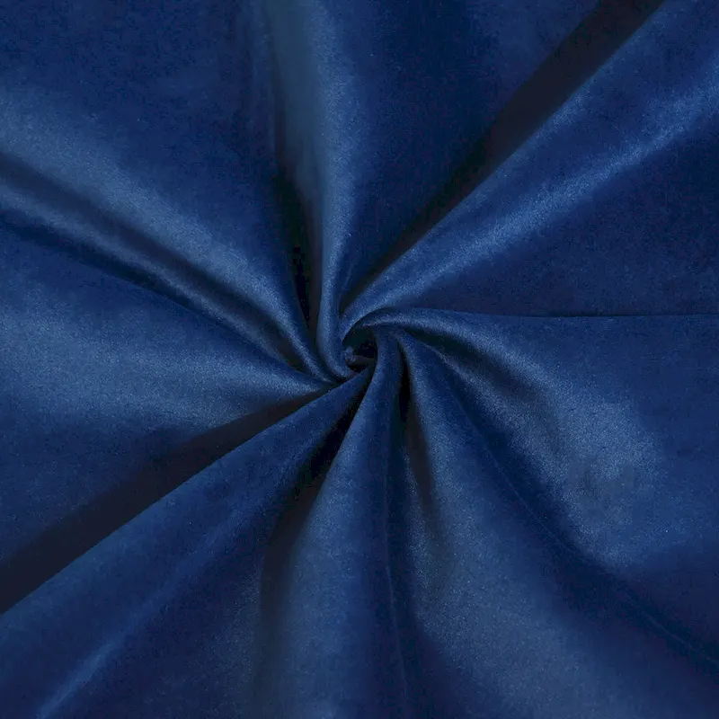 Blue Velvet Upholstered Sofa