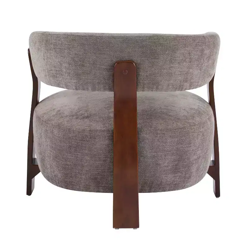 Christopher Knight Home Hepurn Bent Wood Modern Upholstered Accent Chair