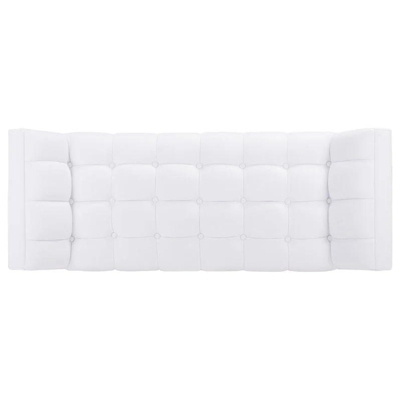SAFAVIEH Couture Mlfrid Tufted Bench - 53.2 W x 20.9 L x 20.9 H - 53Wx21Dx21H