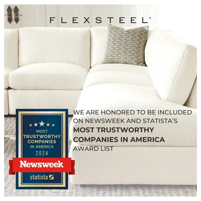 Arina Fawn Power Reclining Sofa by Flexsteel