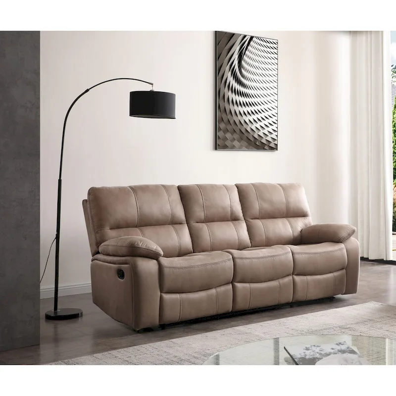 Microfiber Reclining Sofa, Loveseat and Chair