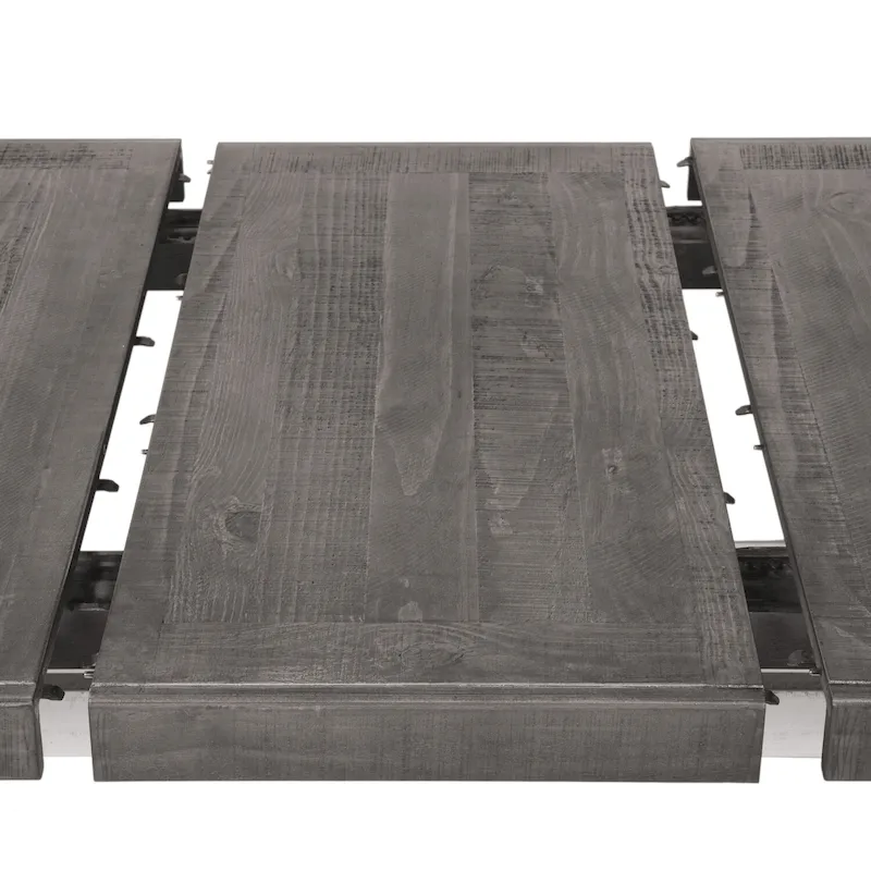 Furniture of America Sylmer White 86-inch Wood Expandable Dining Table