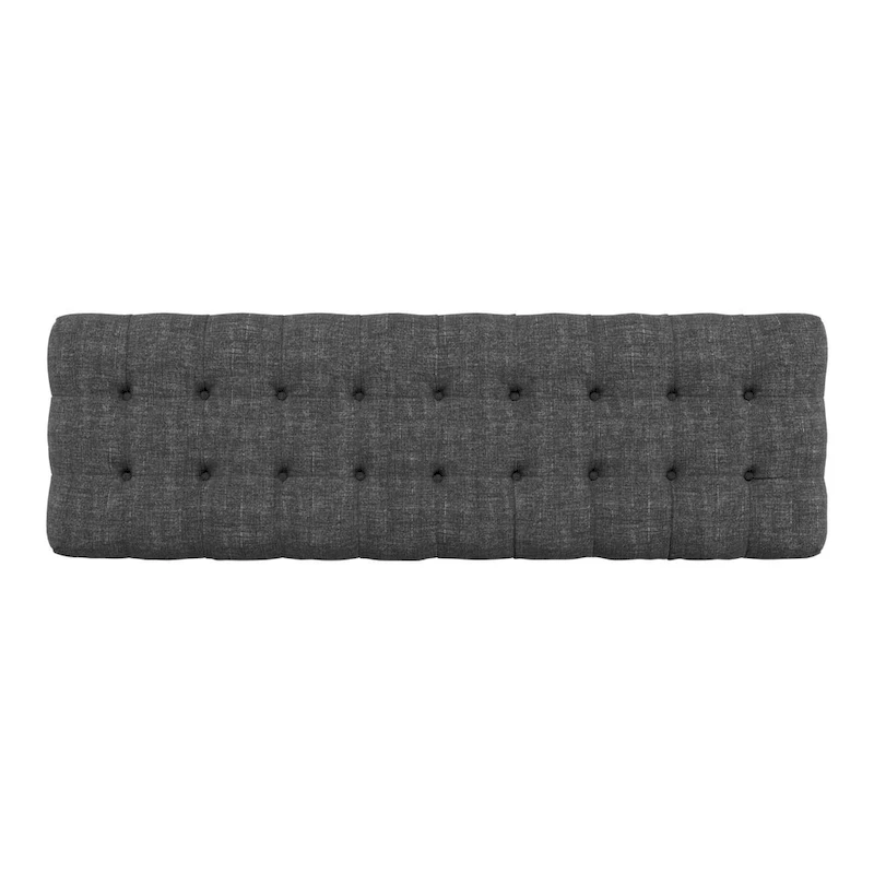 Knightsbridge Linen Fabric Tufted Bench by iNSPIRE Q Artisan