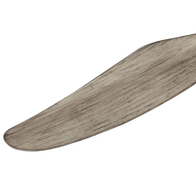 Farris Collection Three-Blade Carved Wood 60  Ceiling Fan - 12.370  x 31.250  x 10.500