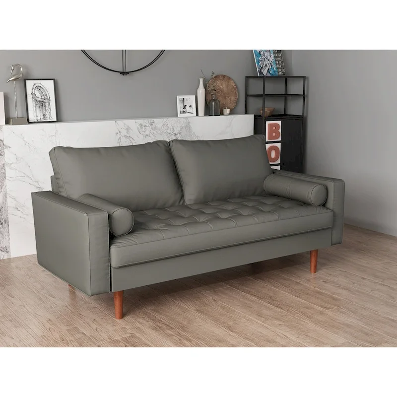 US Pride Lopez Mid-century Loveseat