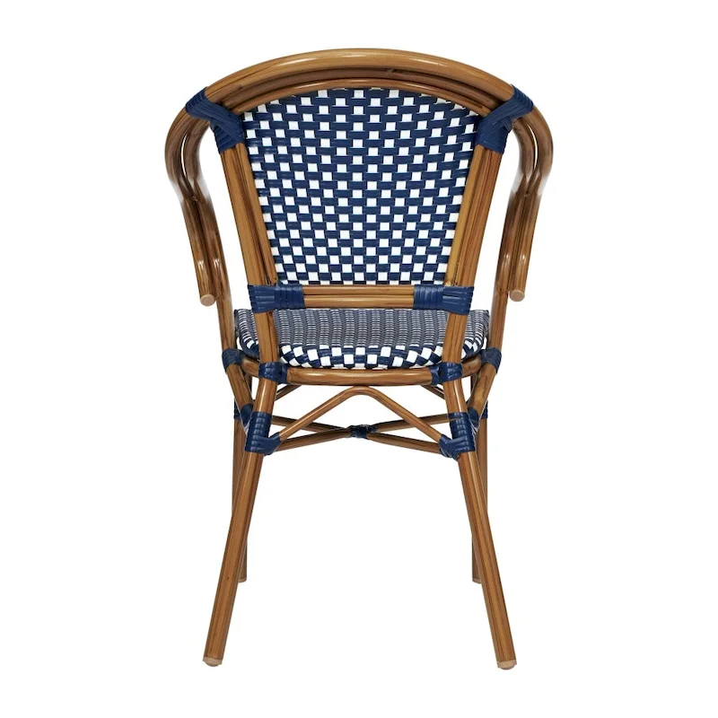 Stacking Bistro Chairs with Metal Frames