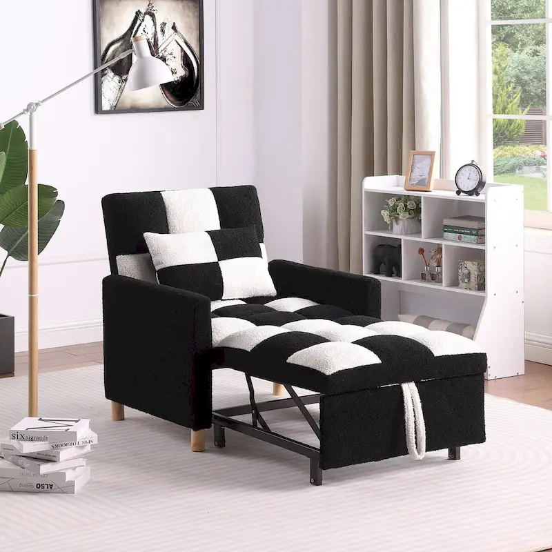 Convertible Sleeper Sofa Chair Bed