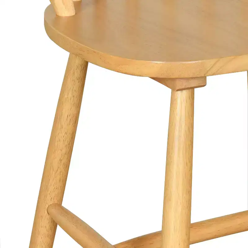 Christopher Knight Home Jafet Farmhouse High Back Spindle Dining Armless Chairs (Set of 2)
