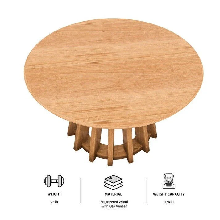 Andre Small Round 39 Bistro Dining Table By Aria-Home - N/A