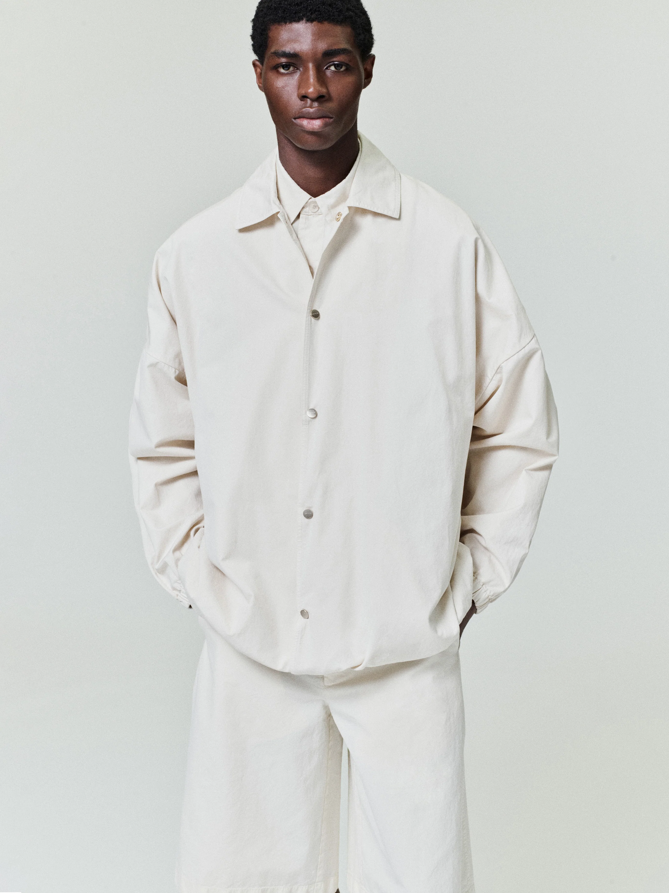 Garment Dyed Cotton Windbreaker