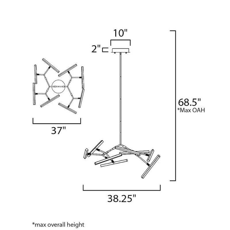 Robotica 7-Light LED Pendant