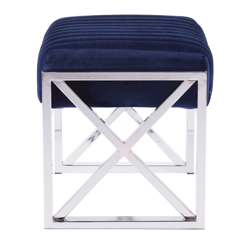 SEI Furniture Brent Fabric Ottoman