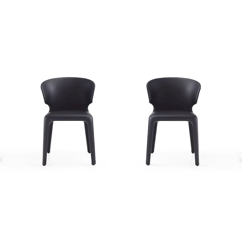 Conrad Cream Faux Leather Dining Chair