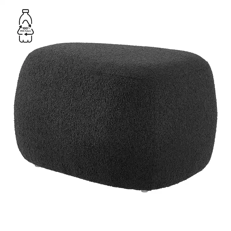 Carlese Boucle Ottoman