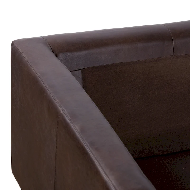 Poly and Bark Napa Lounge Chair - Genuine Italian Leather