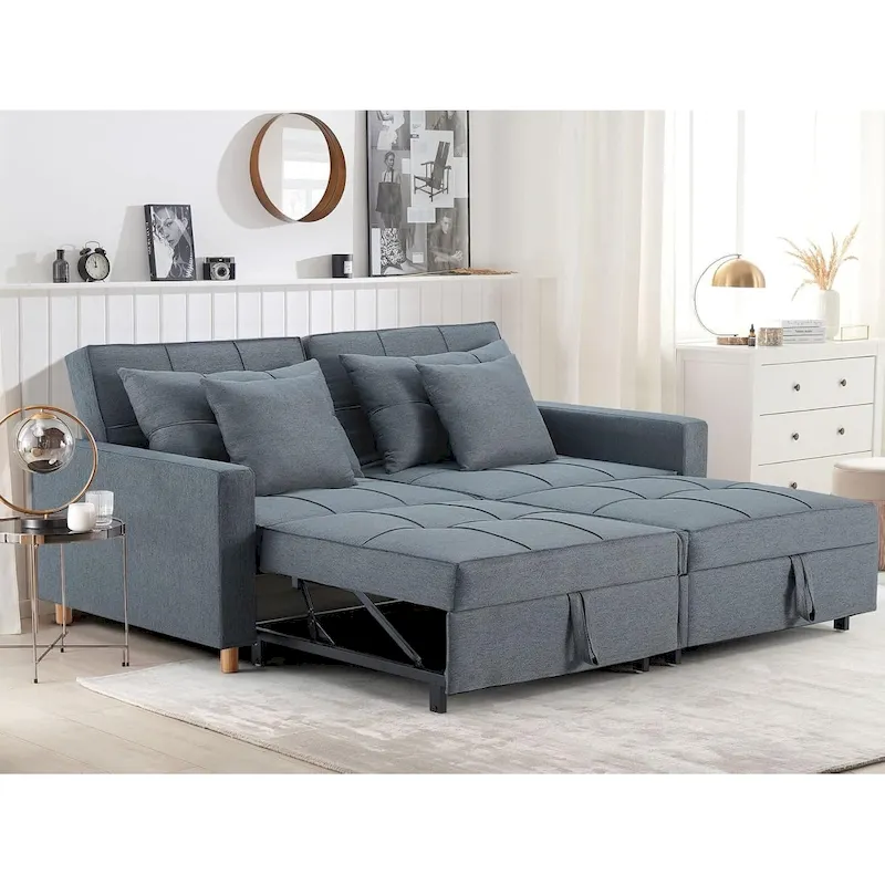3-in-1 Convertible Sofa Bed Double Sleeper Chair
