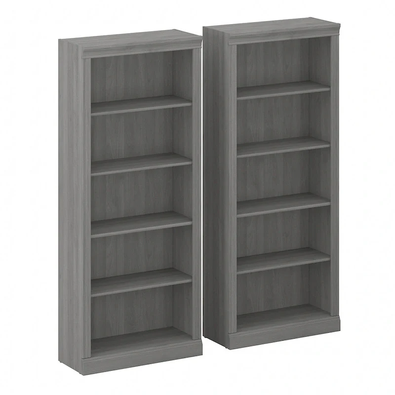 Tall 5 Shelf Bookcase