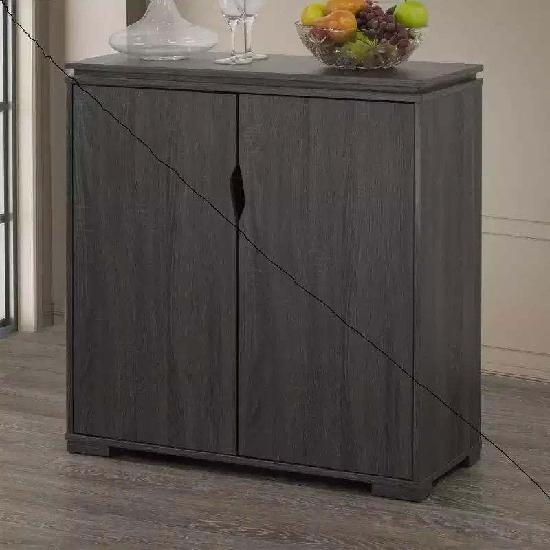 Brassex Daniel 4 Shelf Cabinet
