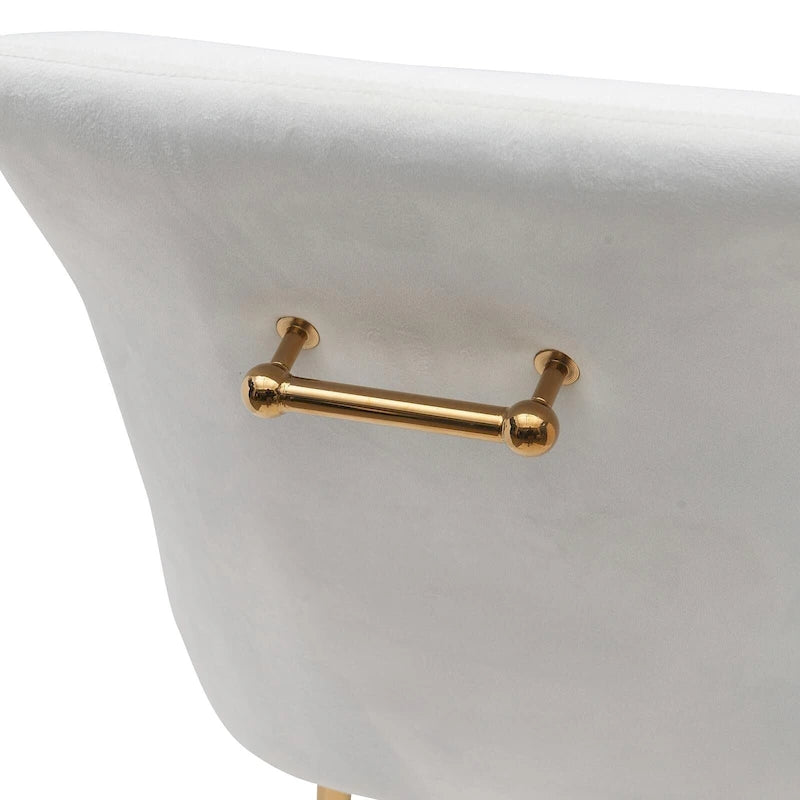 Tufted Velvet Upholstered Dining Chair Set of 2