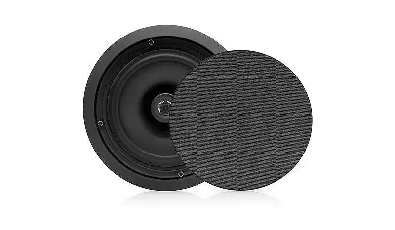 Pyle 8'' In-Wall/In-Ceiling 2-Way Stereo Speakers System PDIC81RDBK - Black