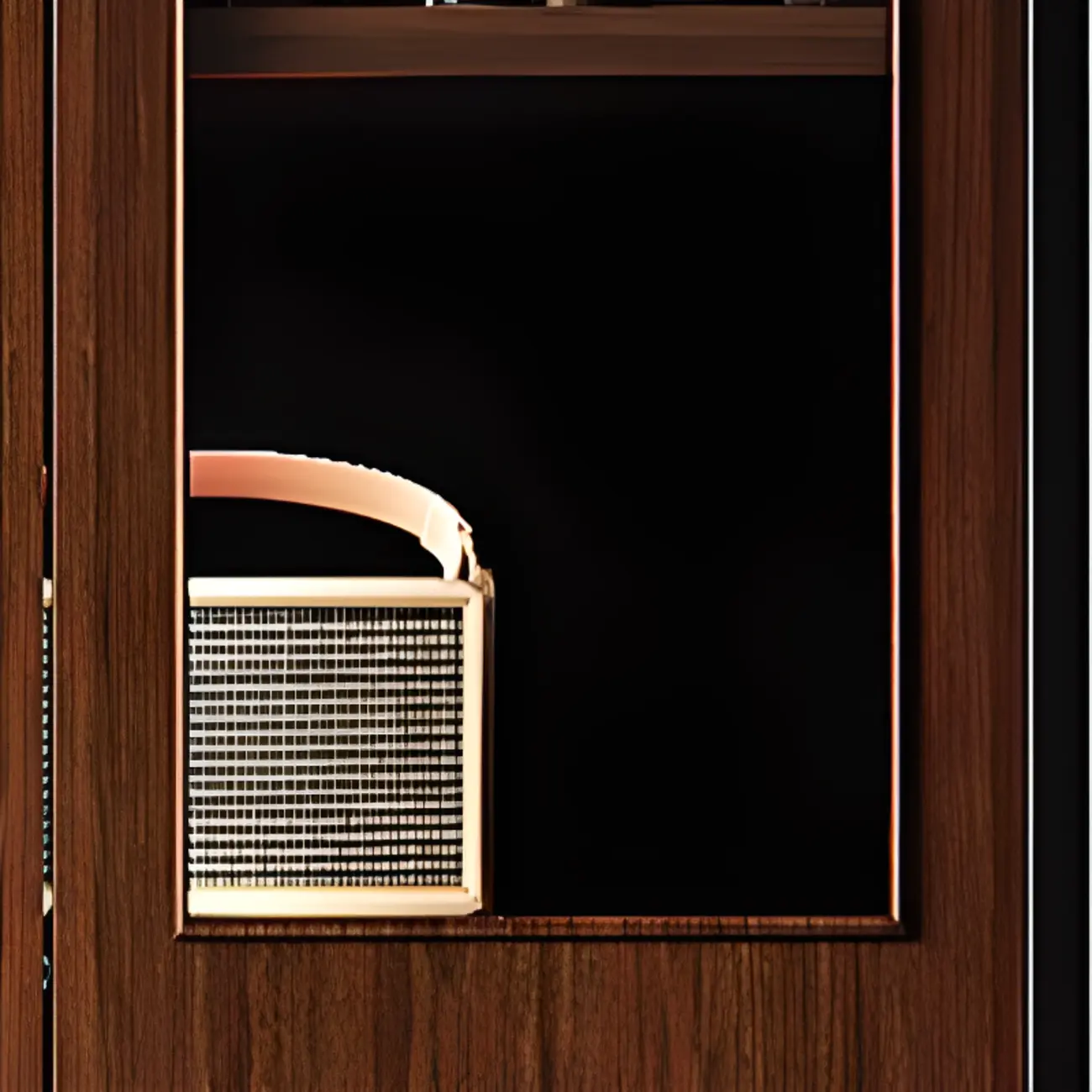 Tall French Country Display Wooden Bookcase with Cushioned Bench