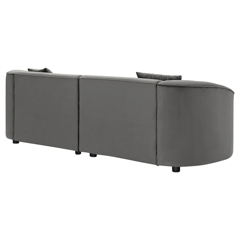 Christopher Knight Home - Allegra Sculptural 87 Curved Sofa