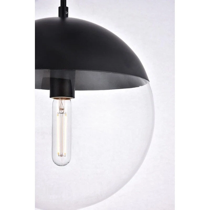1-Light Pendant with 12 inch Clear Glass