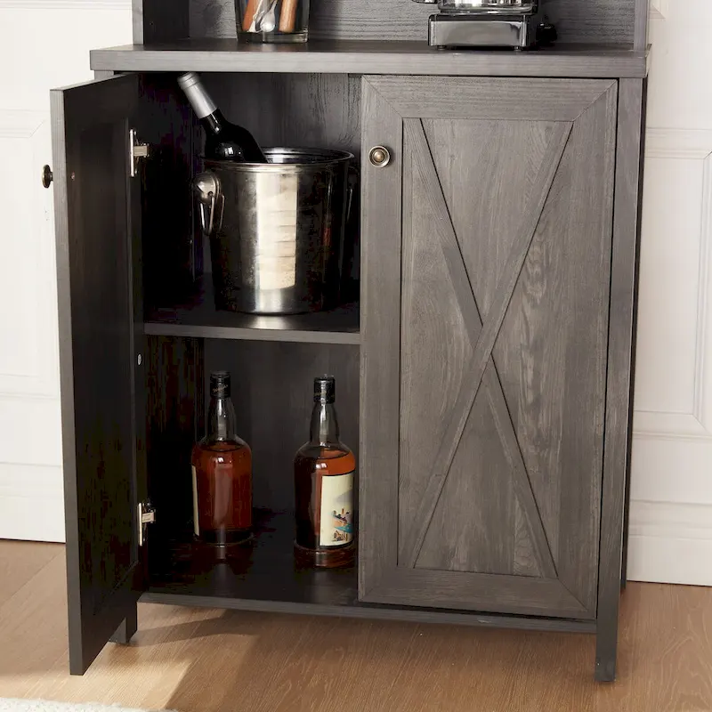 Farmhouse Bar Cabinet