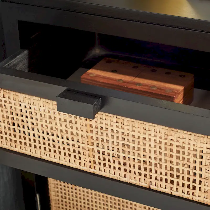 SAFAVIEH Dalia Coastal 1-Drawer 1-Door Nightstand