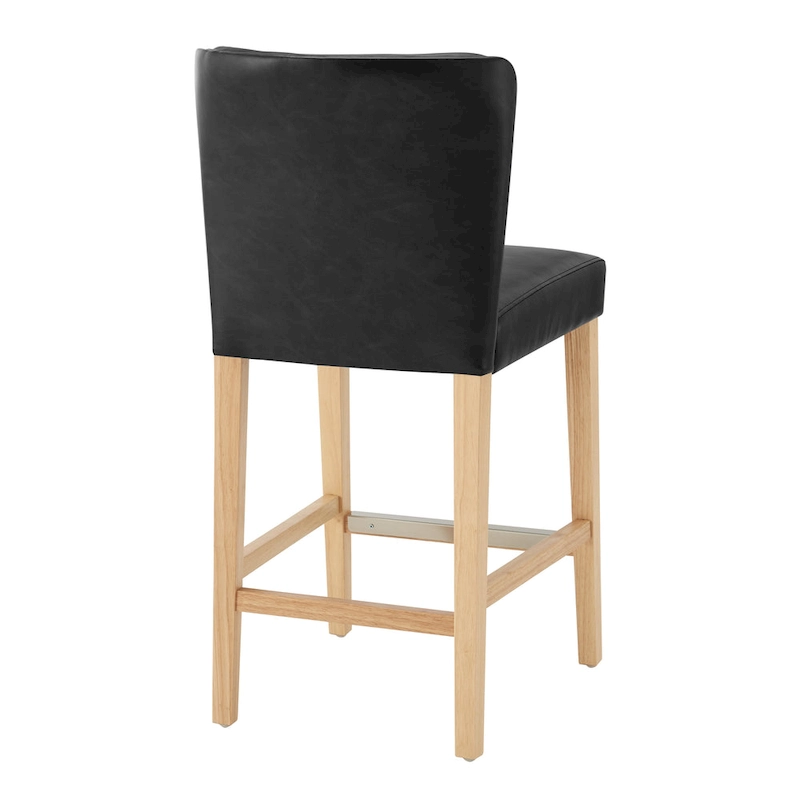 Albie KD Faux Leather Counter Stool
