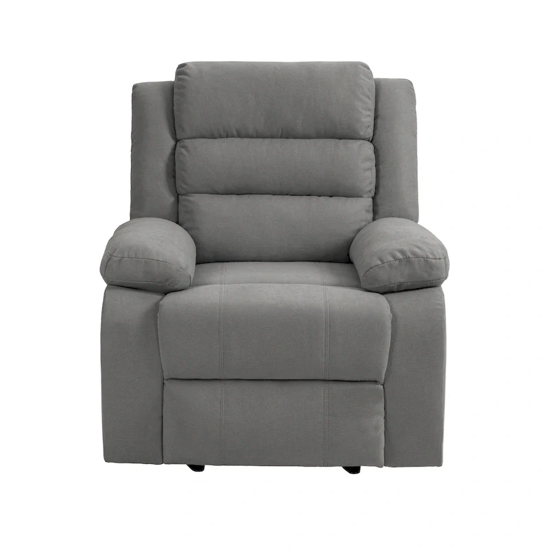 2 Set Classic and Traditional Manual Recliner Chair
