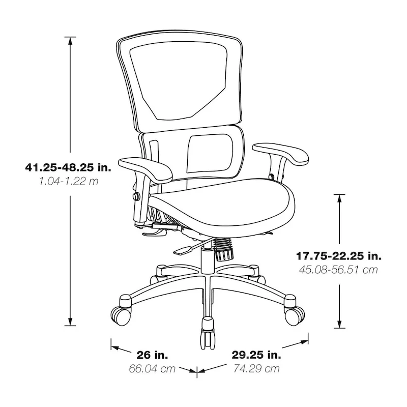 Big & Tall Vertical Managers Chair