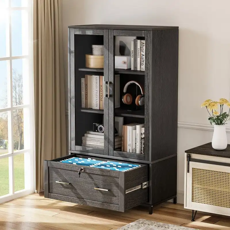File Cabinet with Adjustable Shelves with Lock